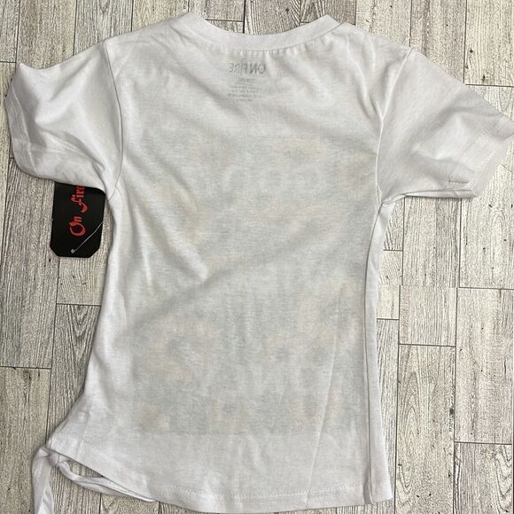 On Fire Good Vibes Sunflower Shirt Girls Size Small (7/8) NWT - Picture 2 of 3
